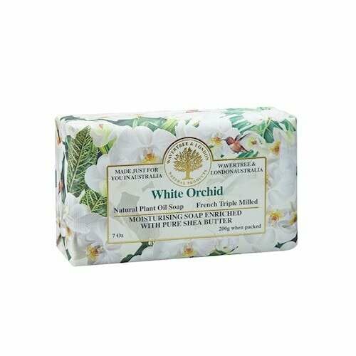 WAVERTREE &amp; LONDON - SOAP - White Orchid 200g/7oz