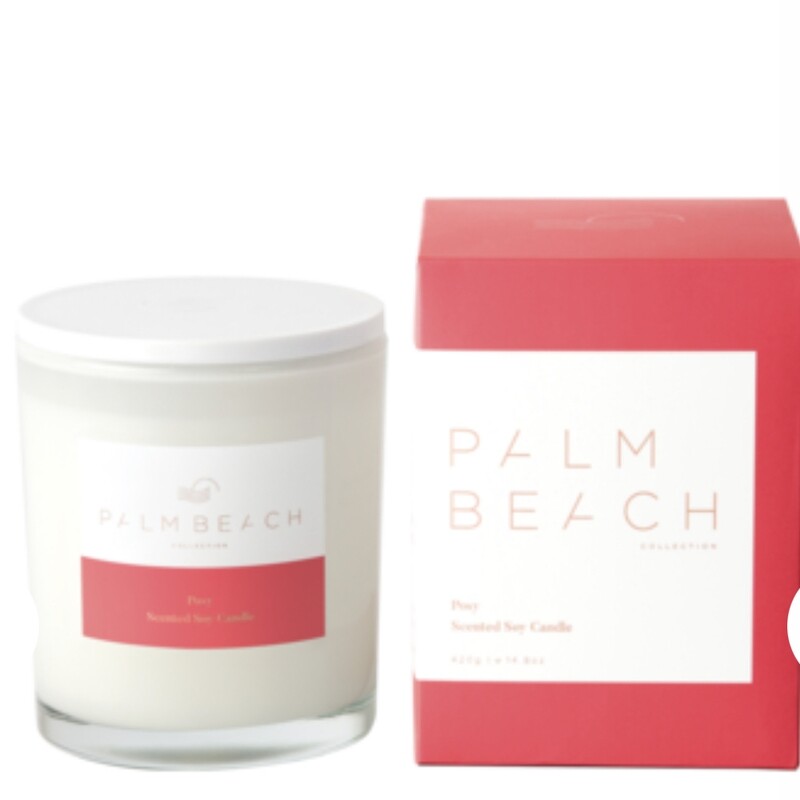PALM BEACH - Posy 
420g Standard Candle