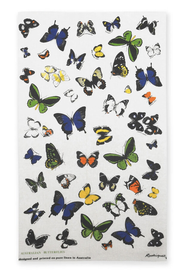 Rodriguez Small Butterfly Tea Towel