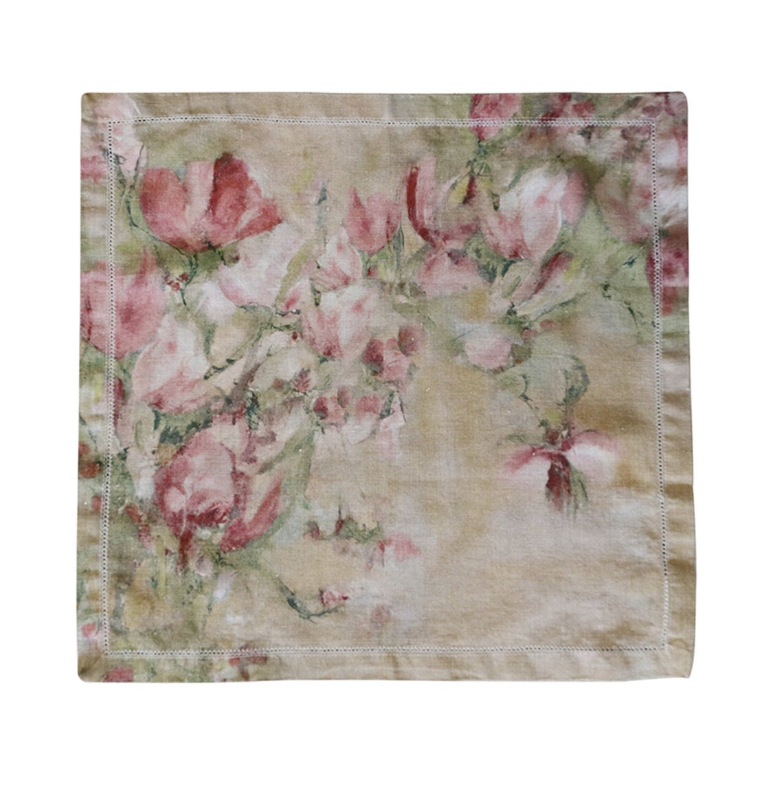 CC Interiors- Magnolia Limone 100% Linen  Napkin  Set/8