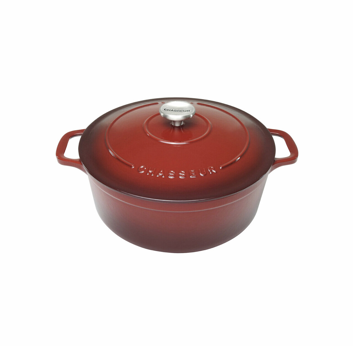 Chasseur - French Oven Round 24/26cm - Bordeaux