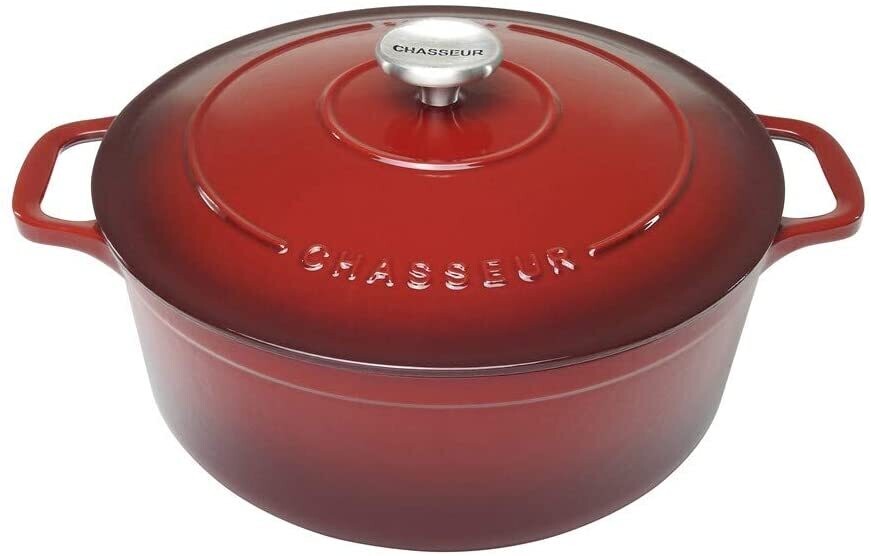 CHASSEUR - French Oven Round 28CM  - BORDEAUX