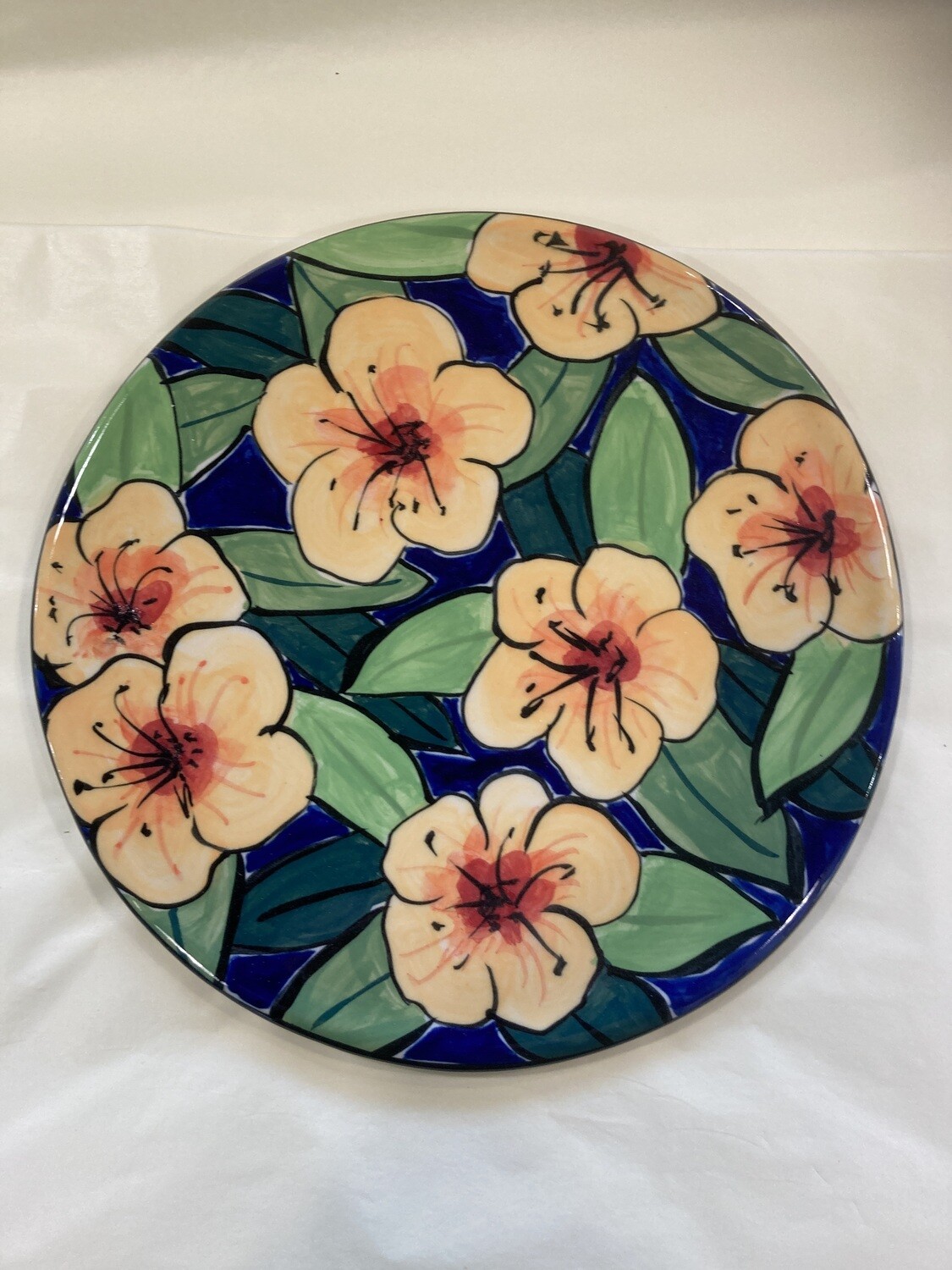 MARY LOU PITTARD - Pavlova Plate (flat) 30cm (D)