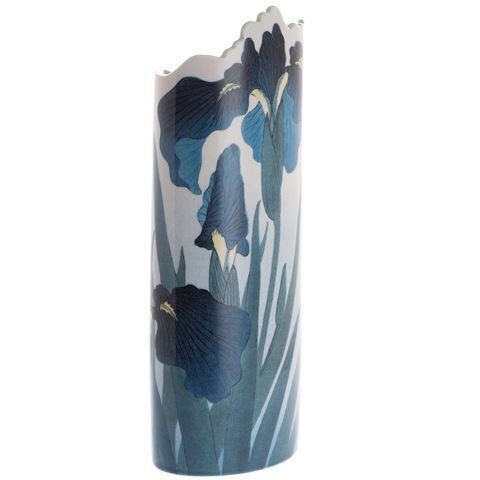 Silhouette d'art Vase - Koson Irises
