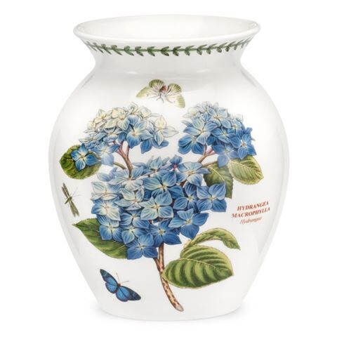 Portmeirion Botanic Garden 20cm/8 inch Vase - Hydrangea