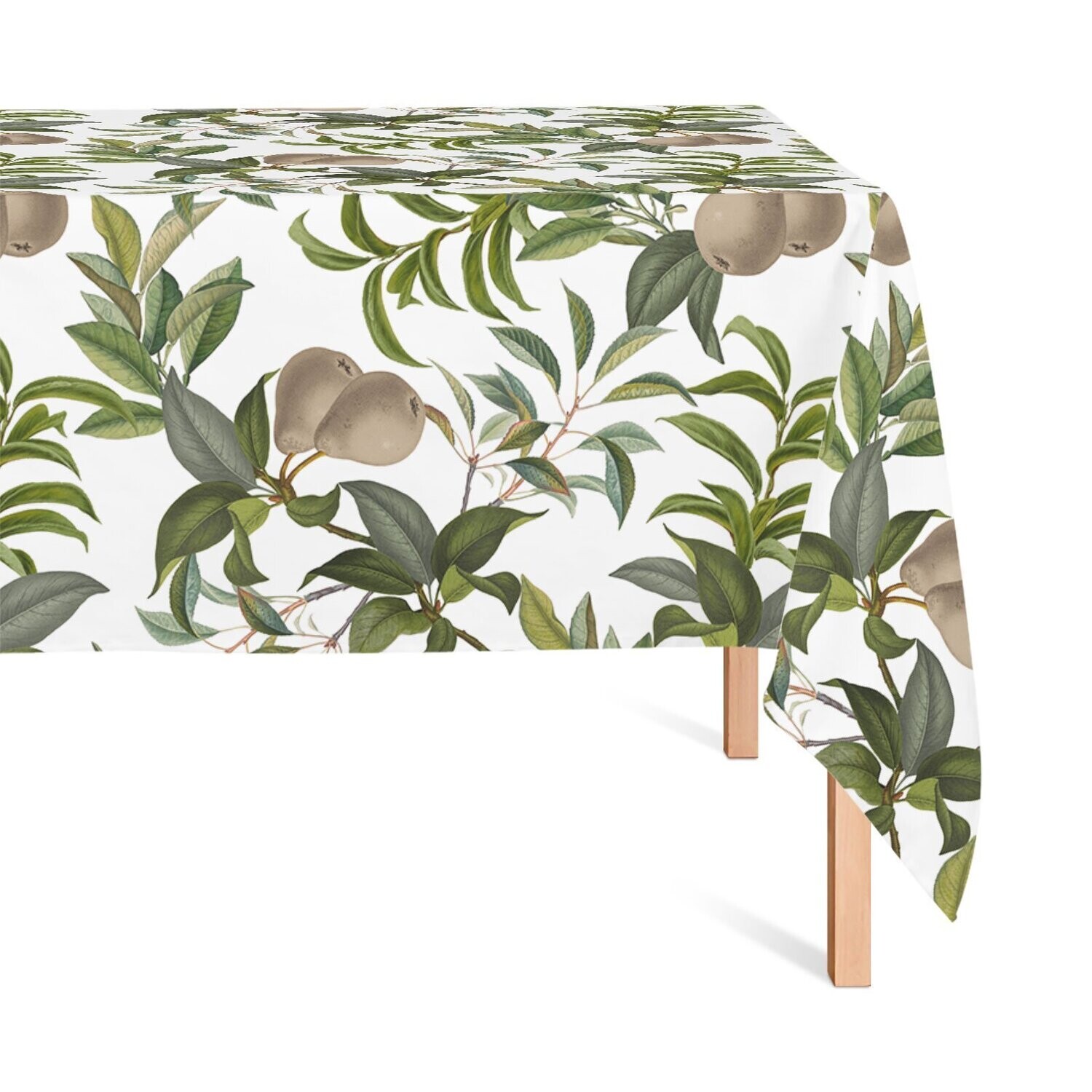 MADRAS LINK - Pear Cotton Tablecloth  230cm(L)/150cm(W)