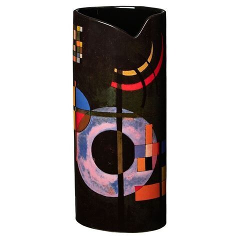 Silhouette d'Art -  Kandinsky Counter Gravitation Vase