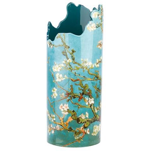 Silhouette d'Art -Van Gogh Almond Tree In  Blossom Vase