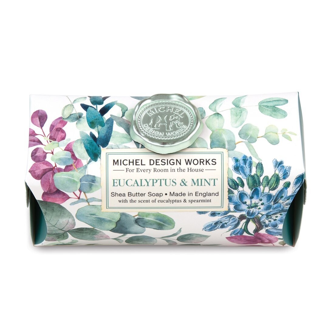 Michel Design Works Eucalyptus and Mint Large Soap Bar