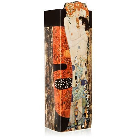 Silhouette d&#39;Art -  Klimt Three Ages of Woman Vase