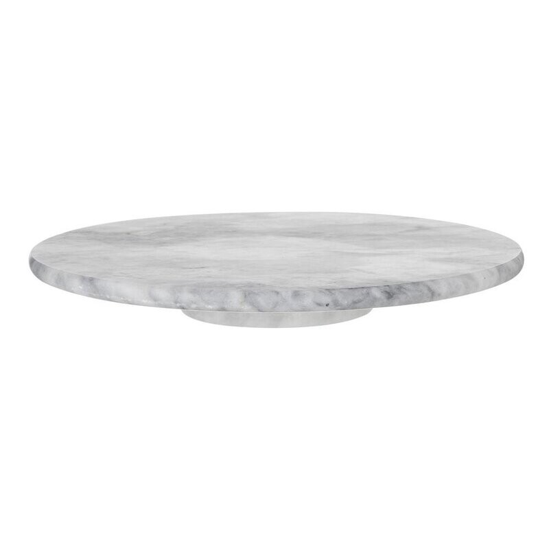DAVIS & WADDELL Fine Foods Nuvolo Marble Lazy Susan