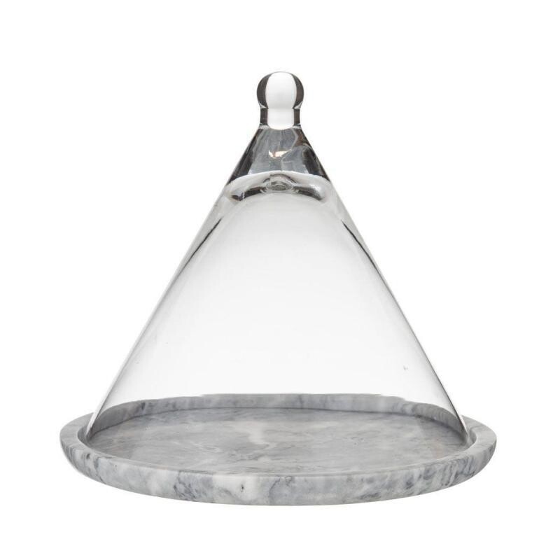DAVIS & WADDELL Fine Foods Nuvolo Marble Conical Dome