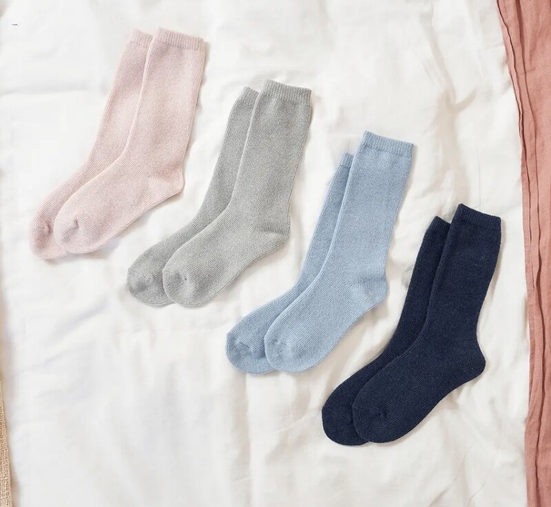 ANNABEL TRENDS Cosy Luxe Cashmere Socks