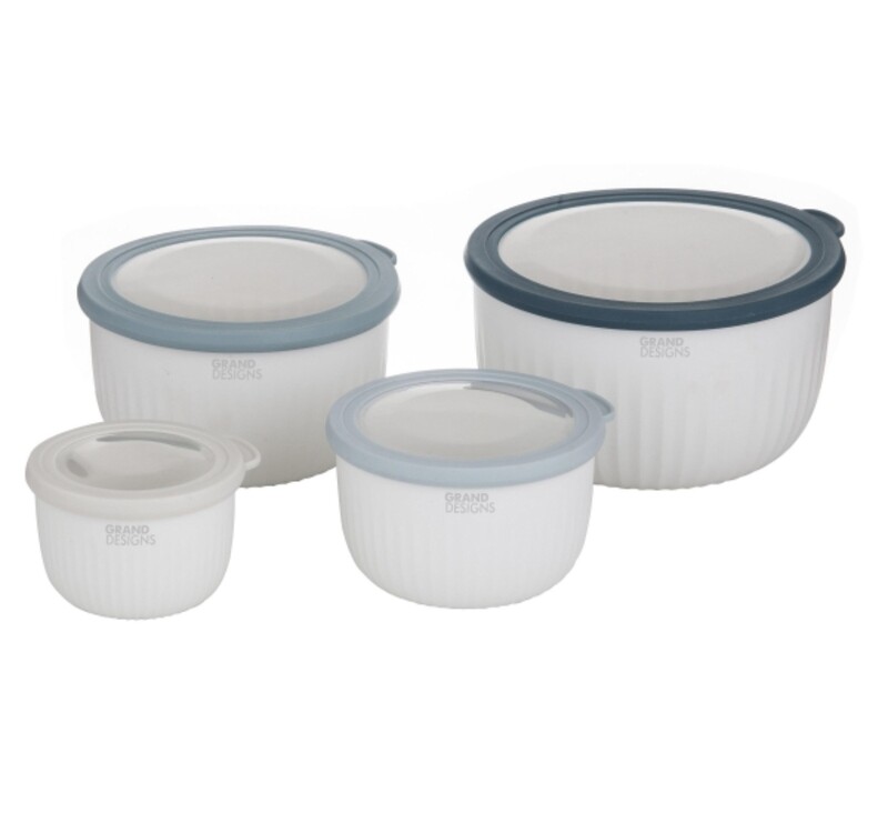 GRAND DESIGNS Stack and Store Bowls Set of 4