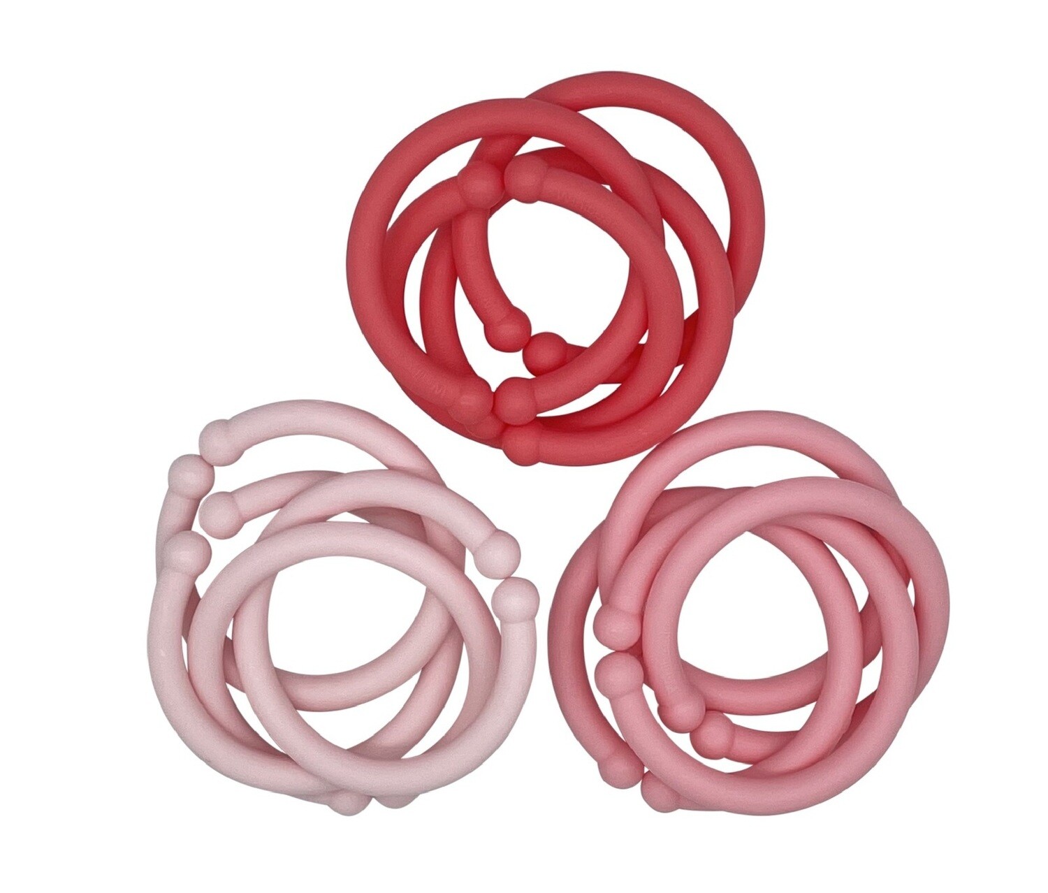 EMOTION & KIDS Pink Tones Happy Hoops 12 Pack