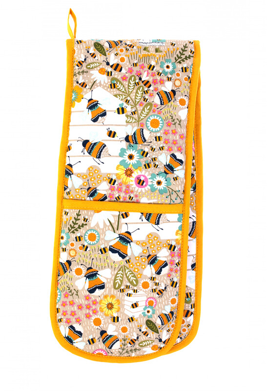 ULSTERWEAVERS - Beekeeper Double   Oven Mitt