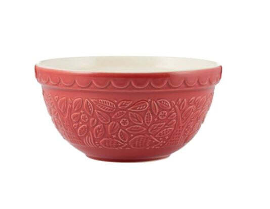 MASON CASH - Mixing Bowl 21cm(Diam) -In The Forest Burgundy