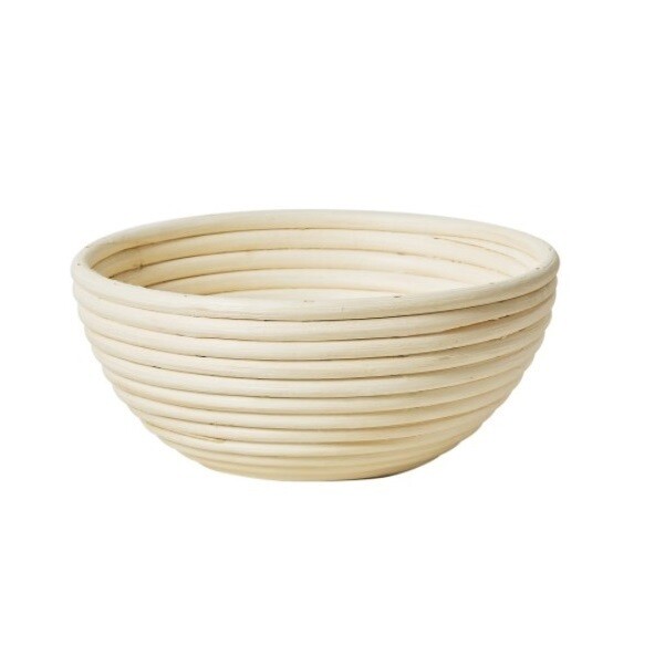 BAKEMASTER - Round Bread Proving Basket 25cm(Diam)/8.5cm(H)