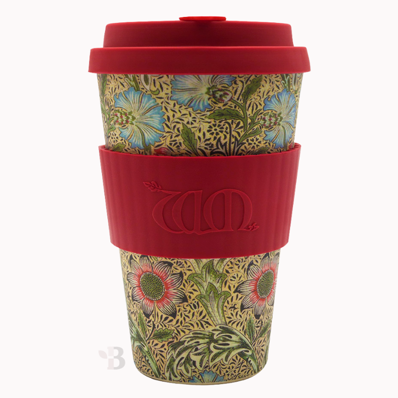 WILLIAM MORRIS - E Coffee Cup 14oz - CORNCOCKLE