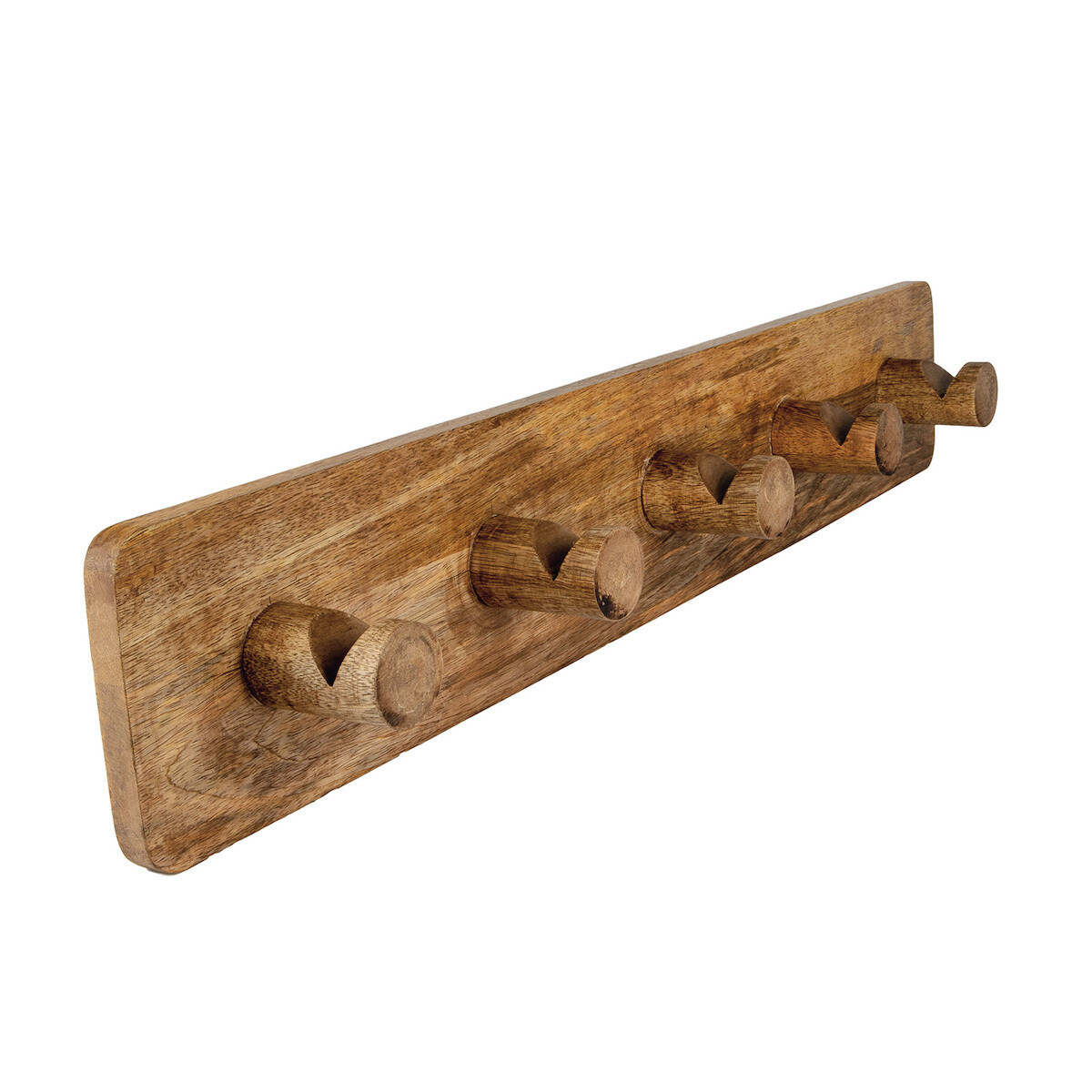MADRAS LINK - Bairnsdale Mango Wood Wall Hooks 80cm(L)/18cm(W)/7cm(D)