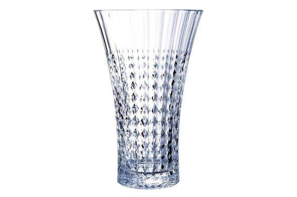 Cristal D>Arques  - Kwarx Lady Diamond Vase - 27cm