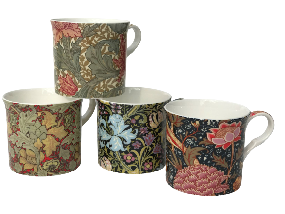 HERITAGE -  Mug Set4 350ml -  Morris Collection