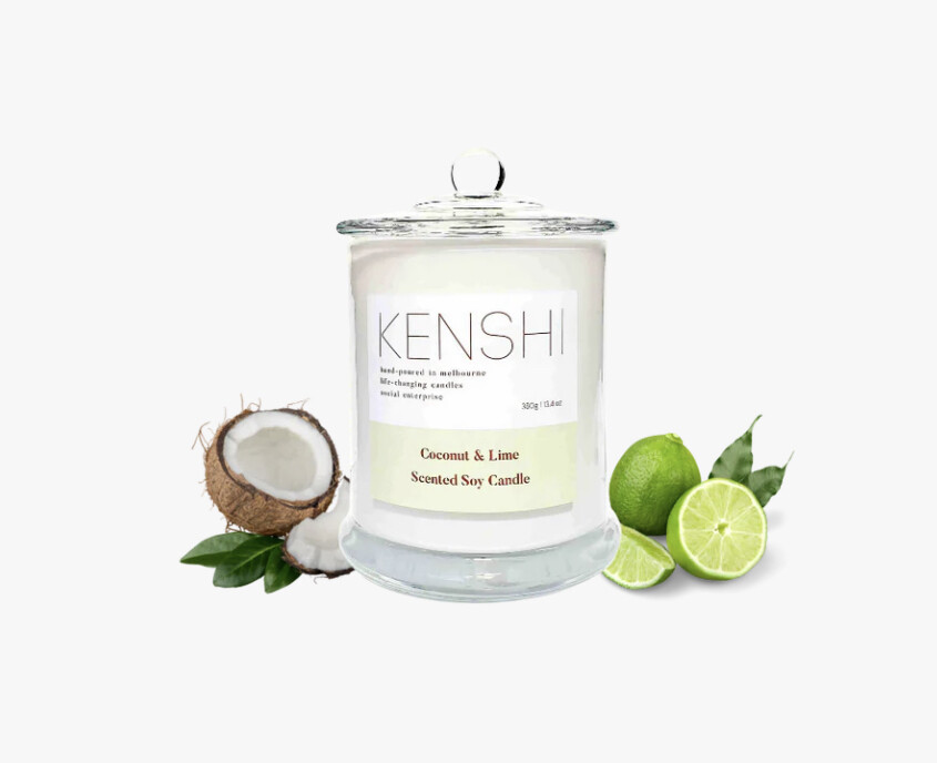 KENSHI - Coconut & Lime Candle 380g