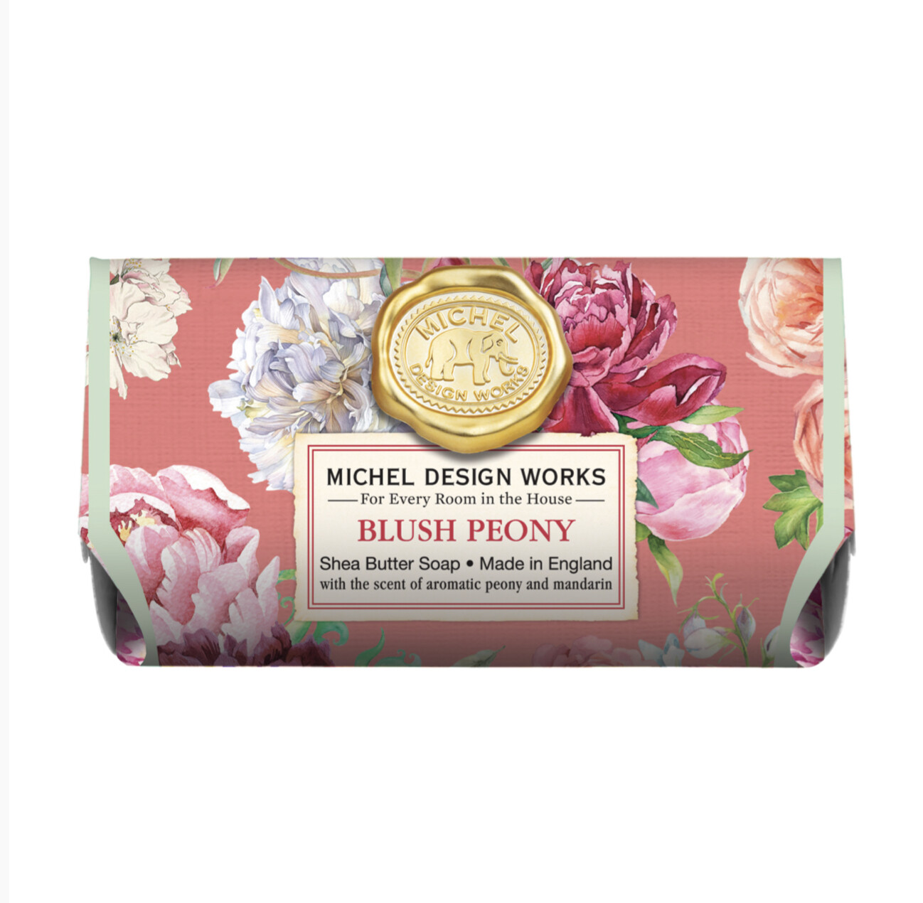 MICHEL DESIGN WORKS - Soap Bar Large 246gm  - Blush Peony