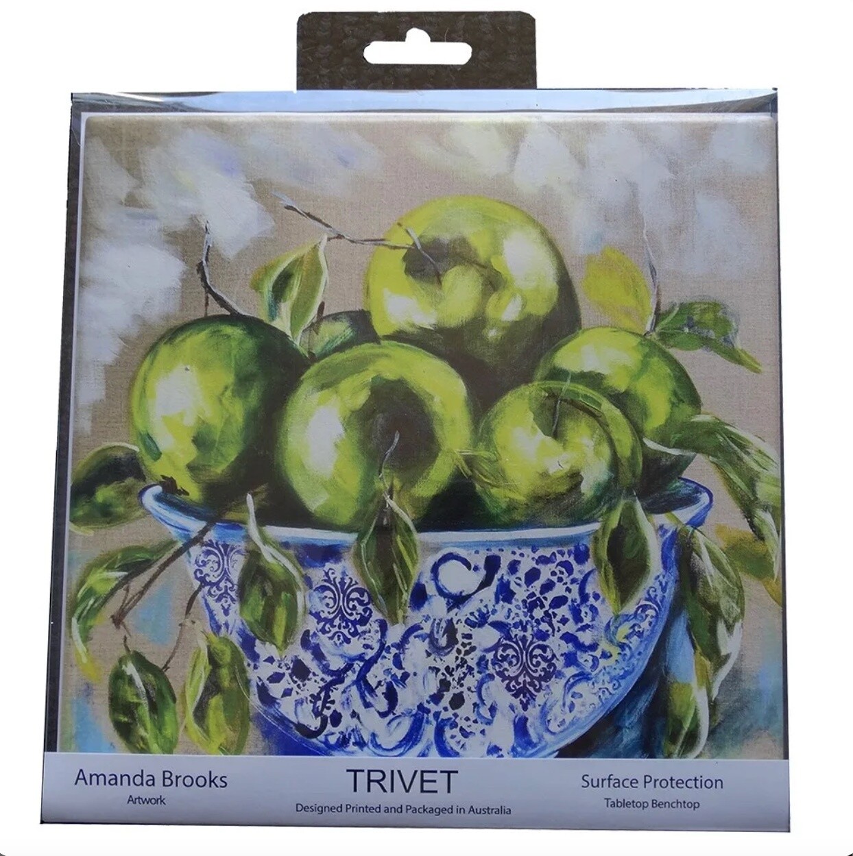 LILLI ROCK - Trivet - Apple Harvest
