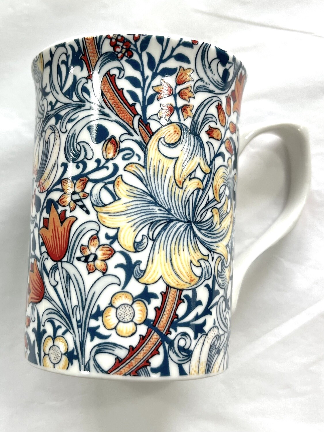 NOSTALGIC CERAMICS- Mugs Set2 - William Morris Blue Lily - Fine China