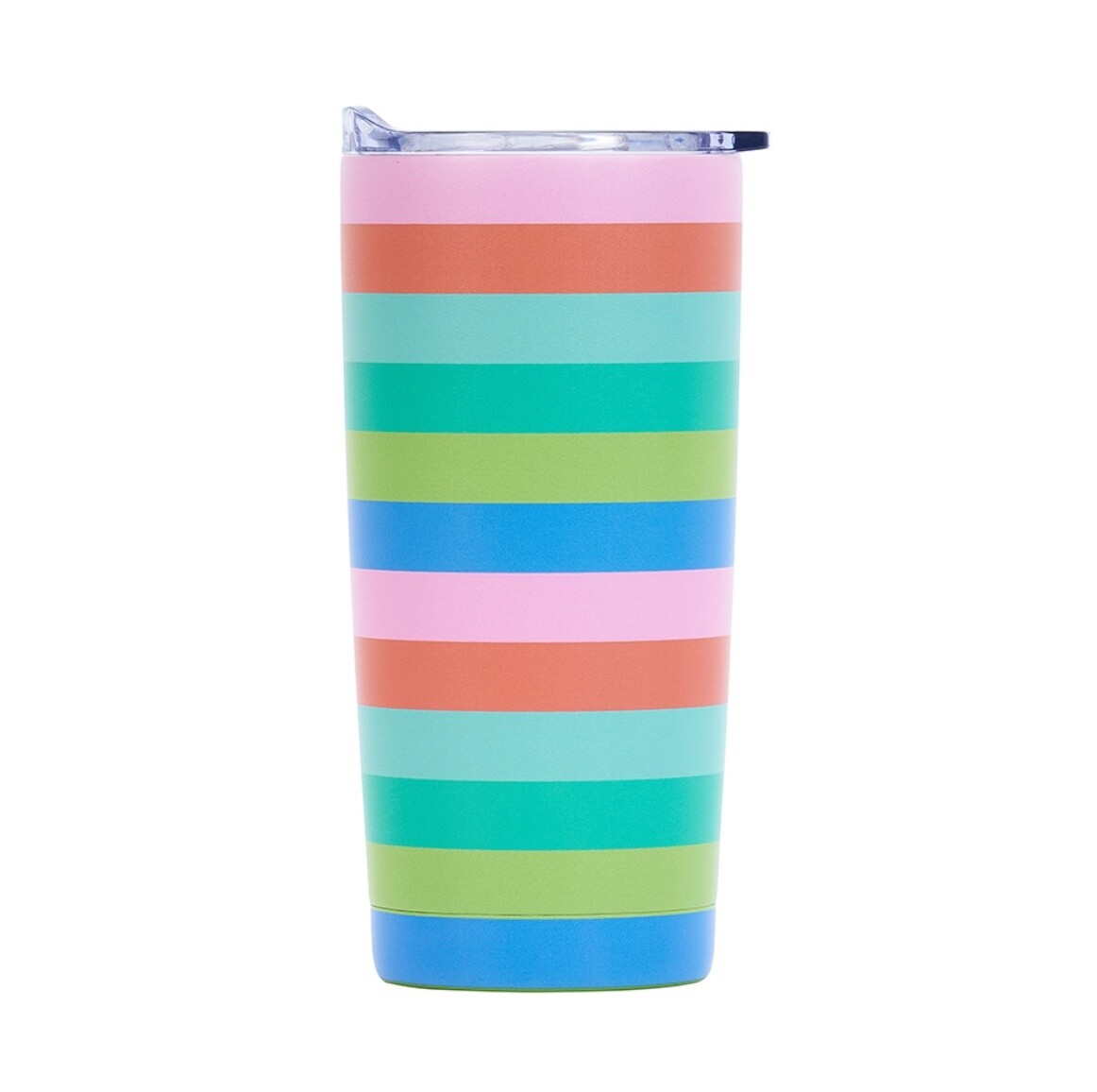 ANNABEL TRENDS - Smoothie Tumbler Double Walled 500ml -  Stainless Steel – Bright Stripe