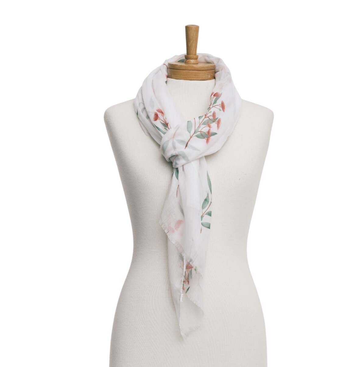 TAYLOR HILL - Scarf - Red Flowering Gum - White