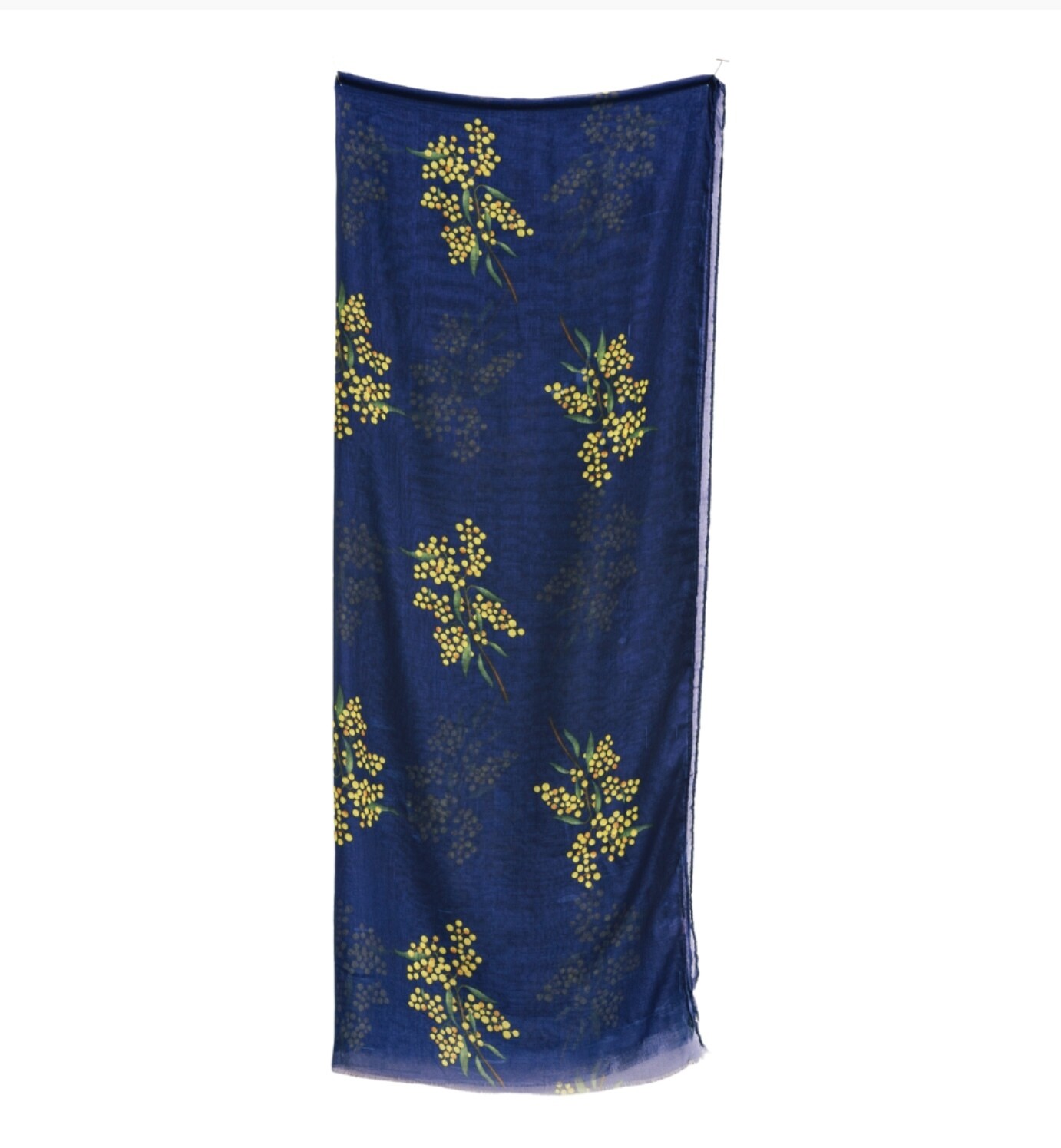 TAYLOR HILL -  Scarf - Wattle -  Navy
