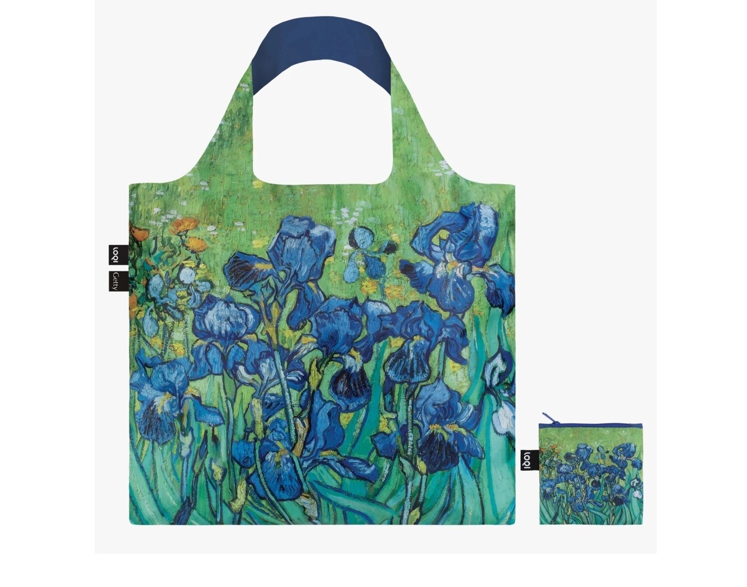 LOQI - Museum Collection Recycled Bag - Van Gogh - Irises
