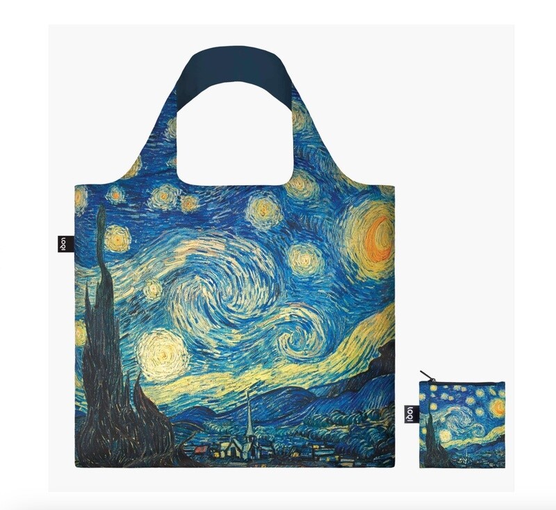 LOQI - Museum Collection Recycled Bag - Van Gogh - Starry Night