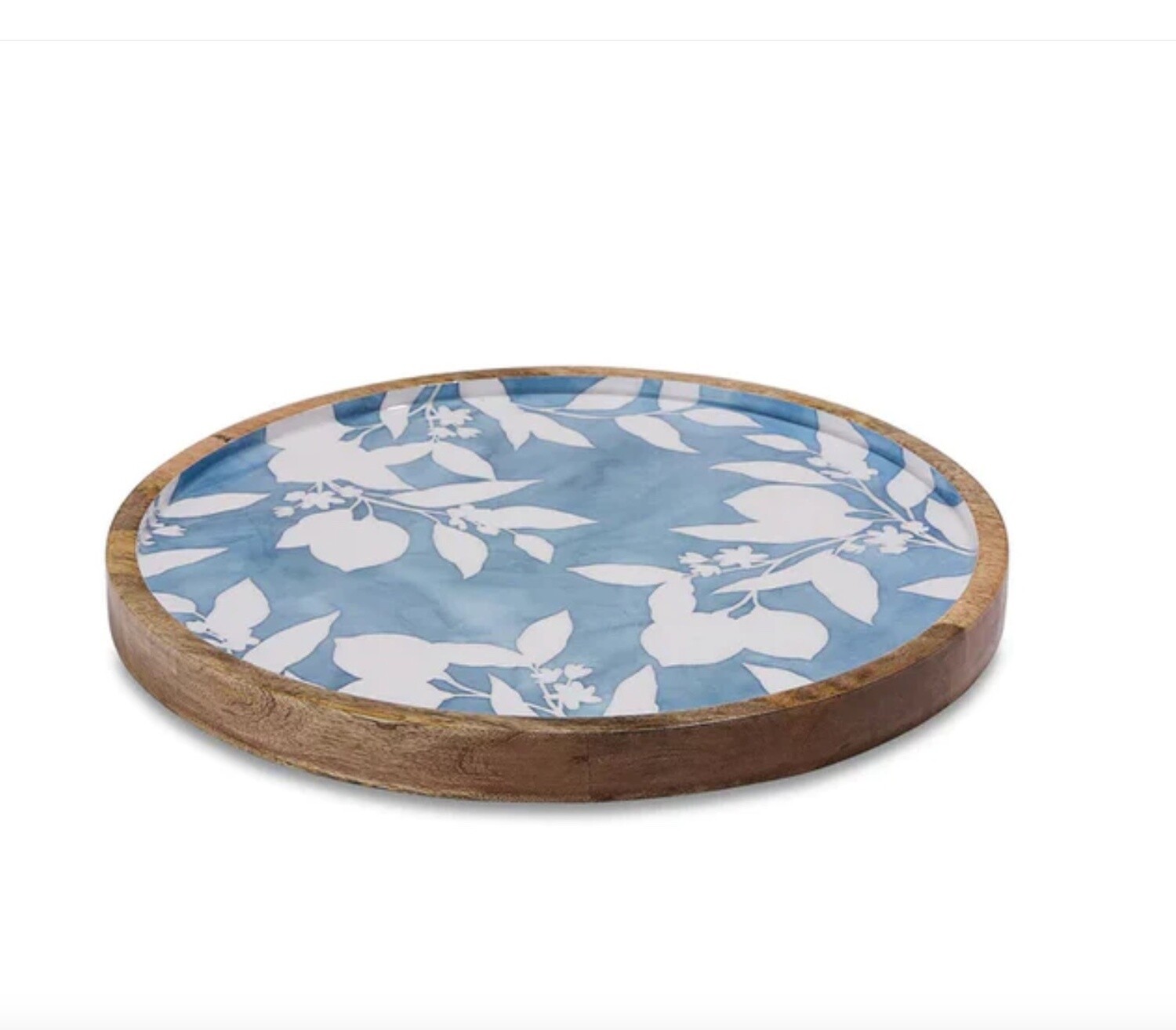 MADRAS LINK - Platter Round  35x2.5cm - Capri - Blue