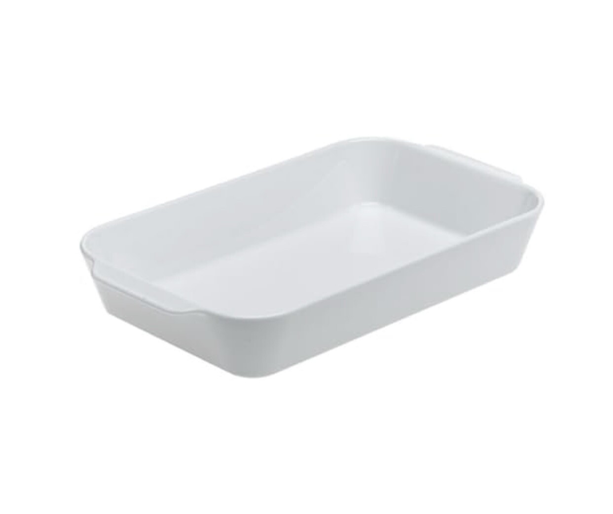 Pillivuyt - Oblong Roasting Dish No 3 with handle (35 x 22 x 5cm)