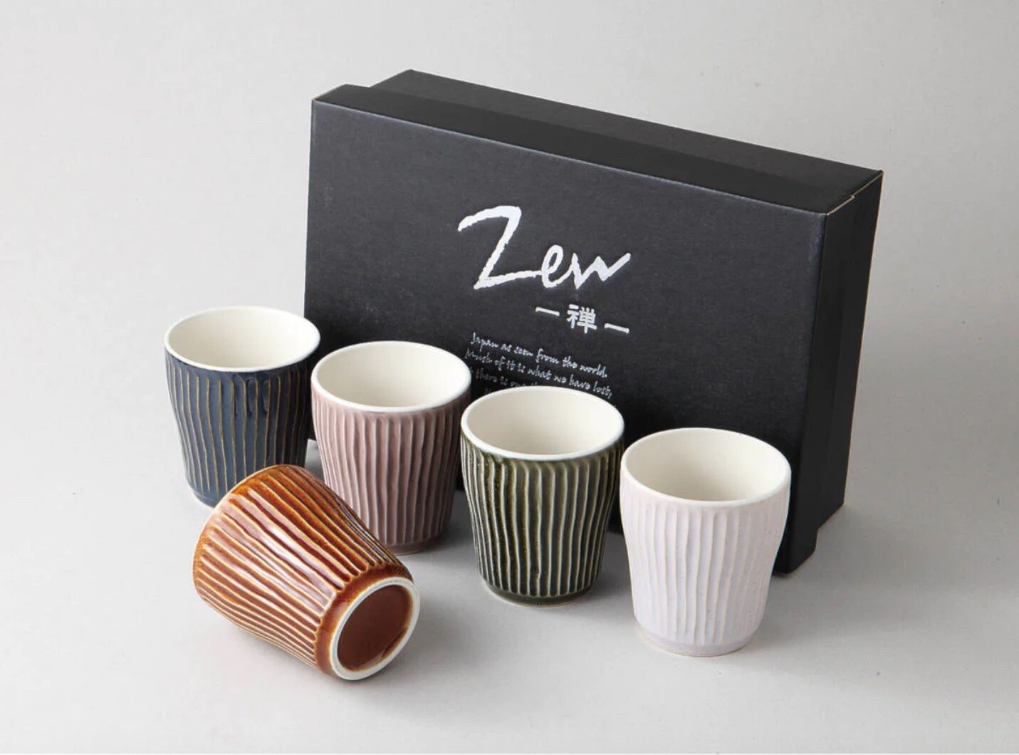 CONCEPT JAPAN - Cup Set (5pc) - Zen Sogime