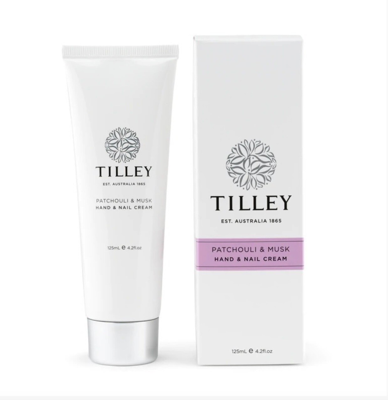 Tilley - Hand &amp; Nail Cream 125ml  - Patchouli &amp; Musk