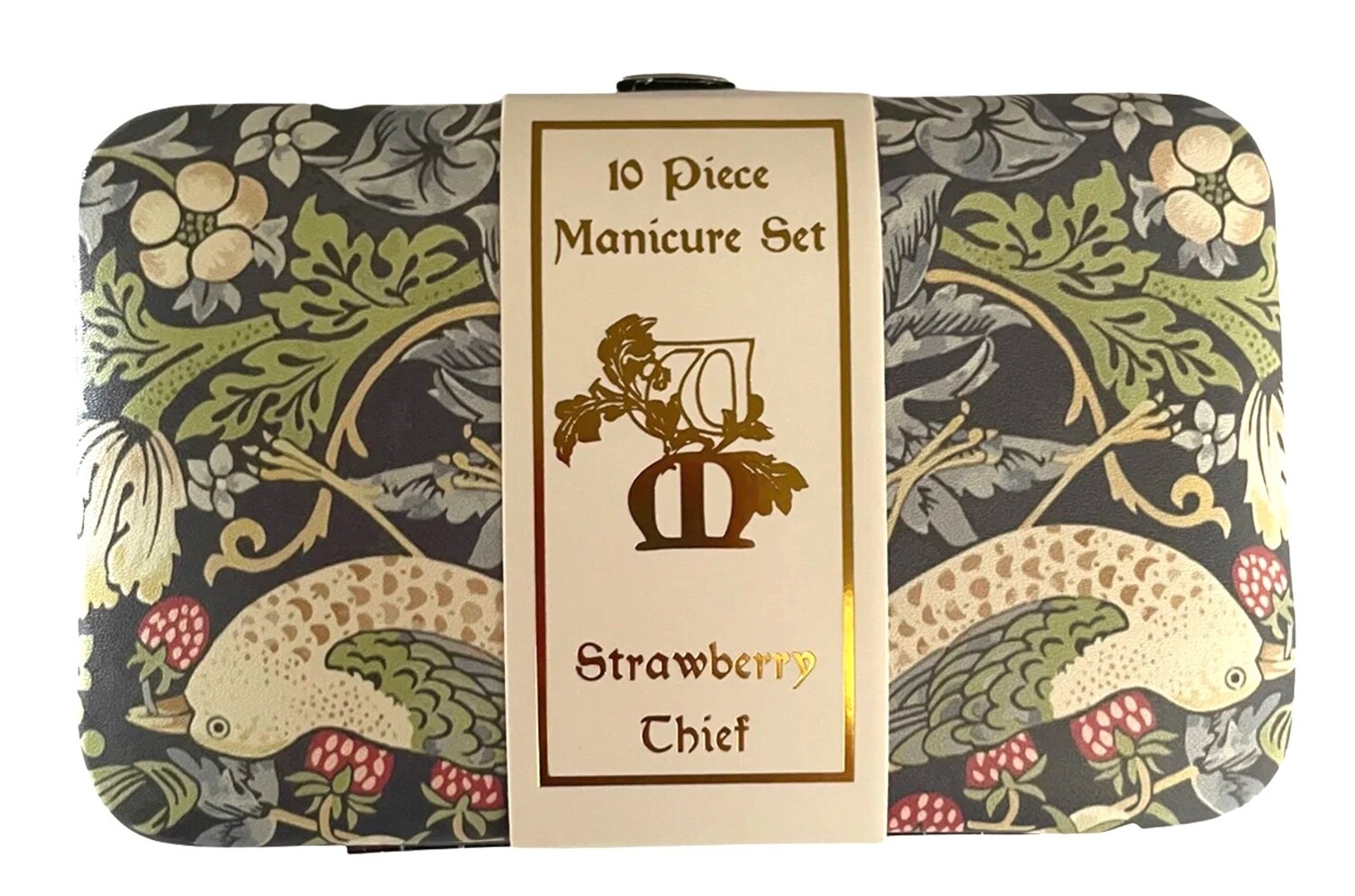 WILLIAM MORRIS - Manicure Set 10pc - Strawberry Thief
