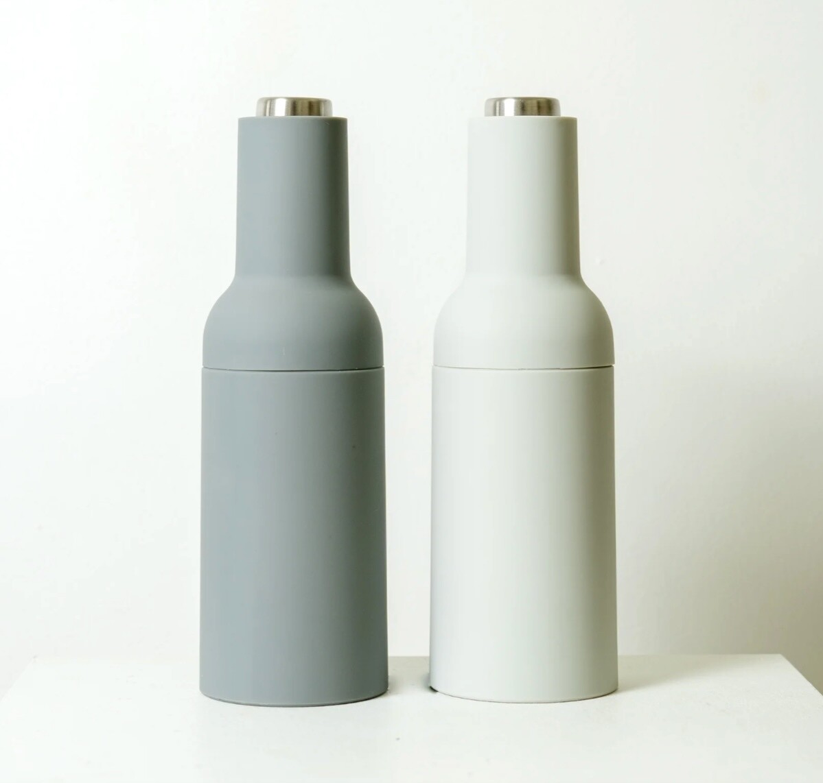 SAGE&amp;COOPER - Salt &amp; Pepper Grinders Automatic, Colour: Dove/Steel