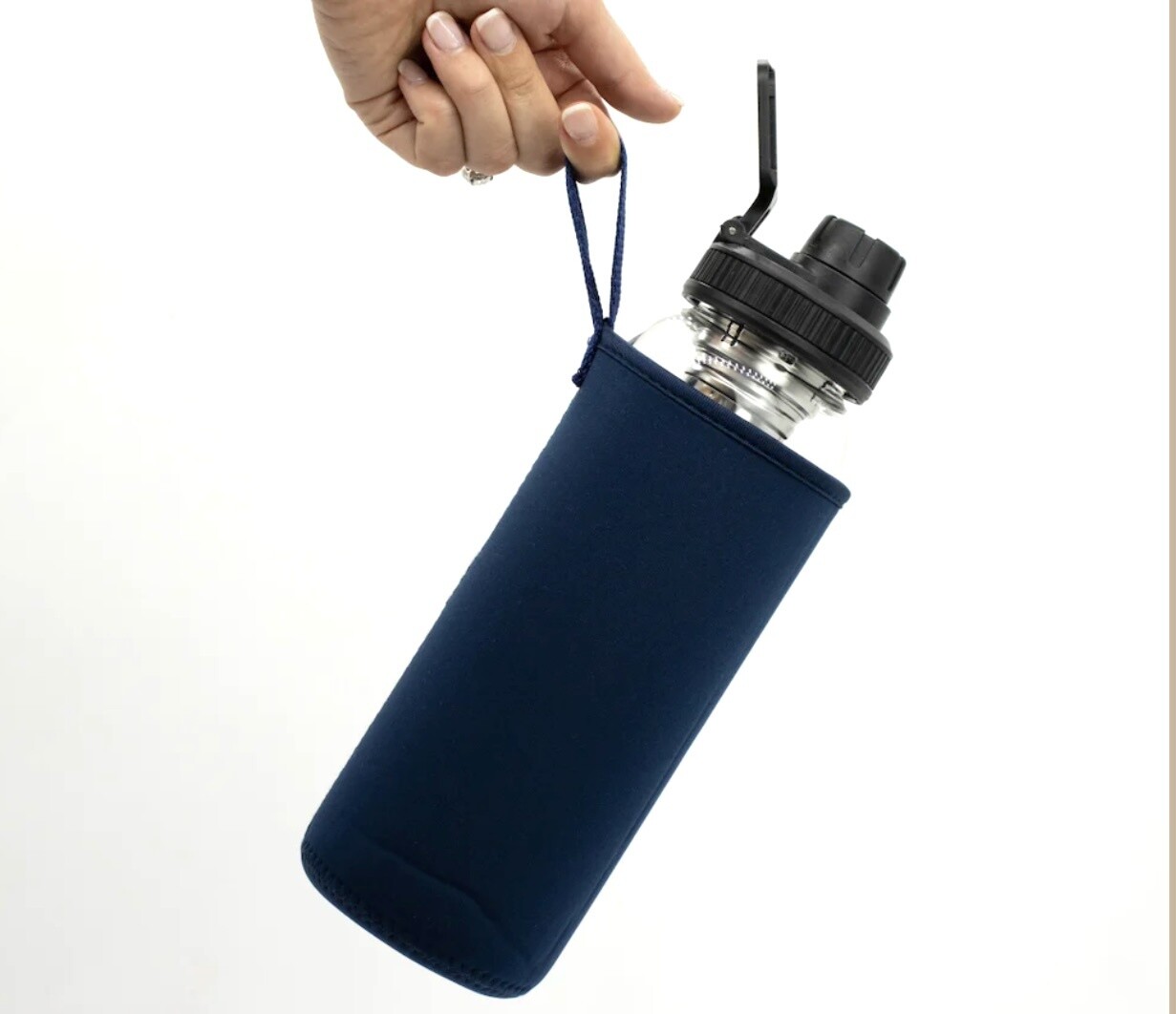 SAGE&amp;COOPER - Windsor Tea Bottle 1L, Colour: Navy