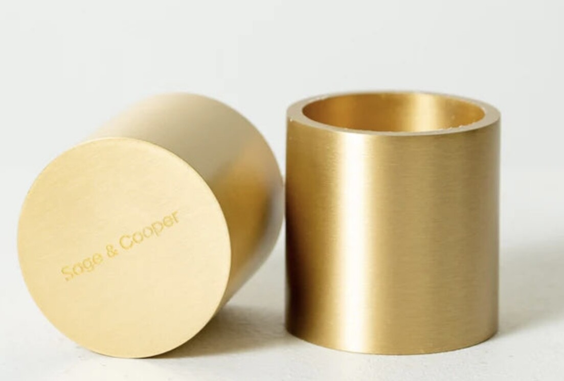 SAGE&amp;COOPER - Candle Holder Brass - MAE