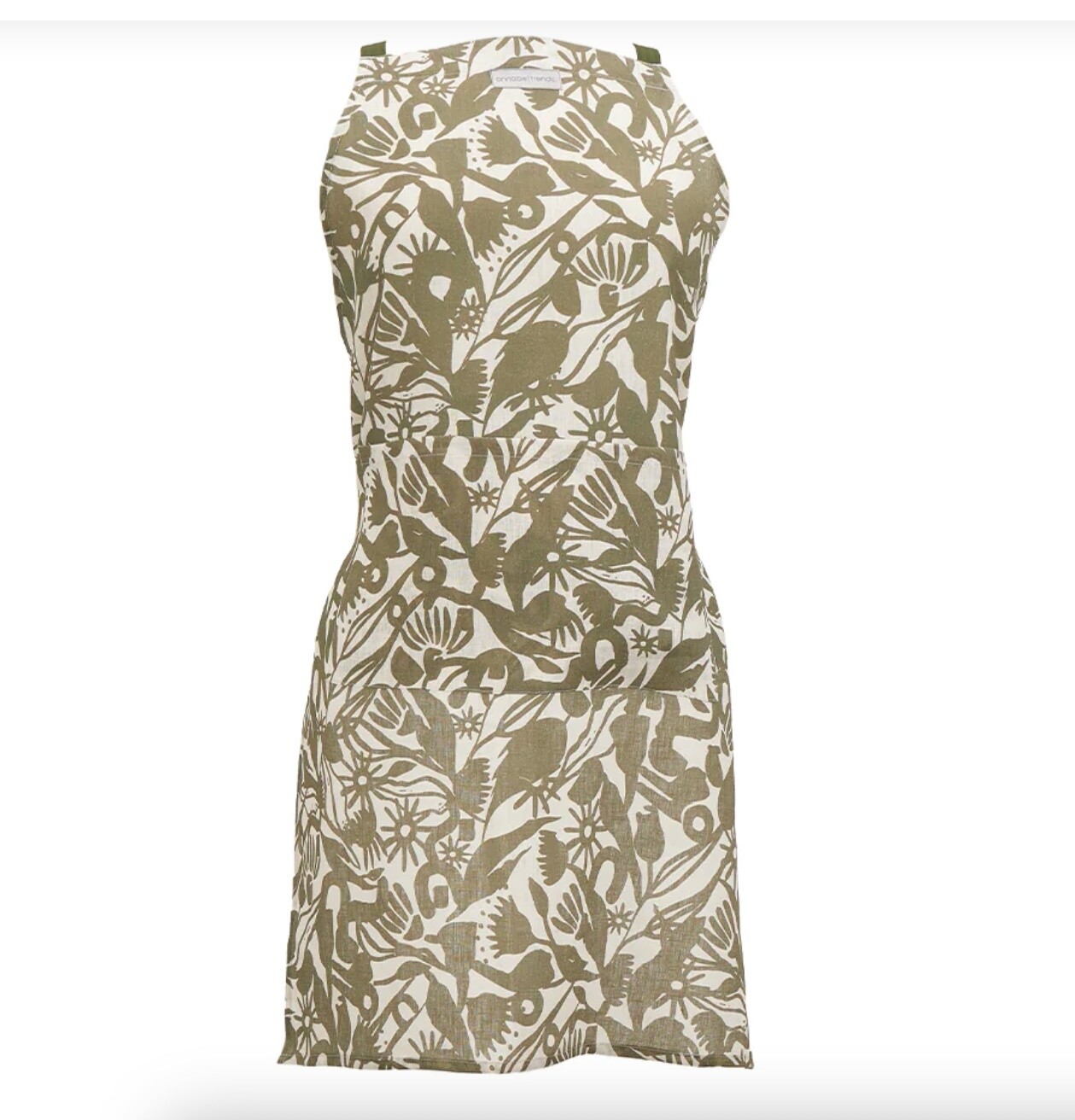 ANNABEL TRENDS - Apron Linen - Abstract Gum