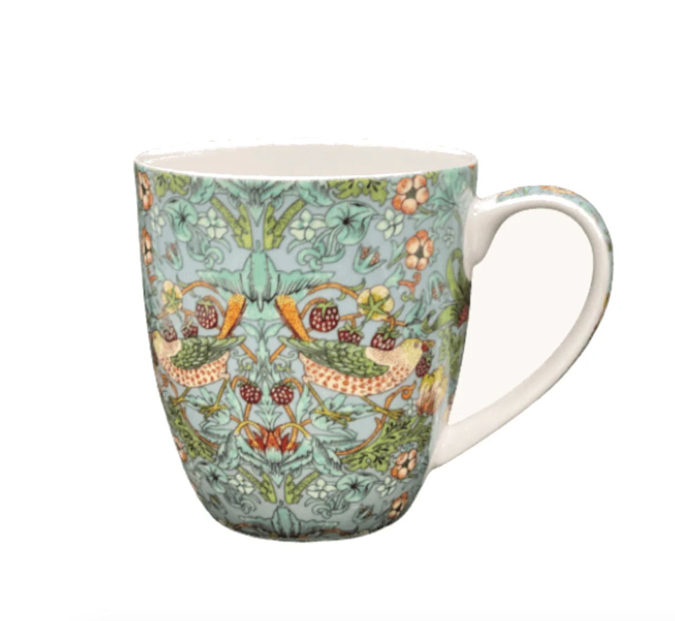 HERITAGE - Mug Bullet 350ml - Strawberry Thief - Aqua