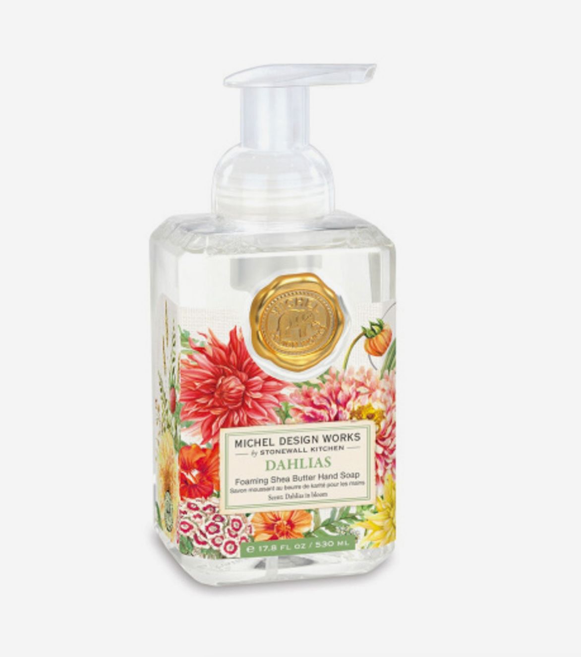 MICHEL DESIGN WORKS - Foaming Hand Soap 530ml - Dahlias