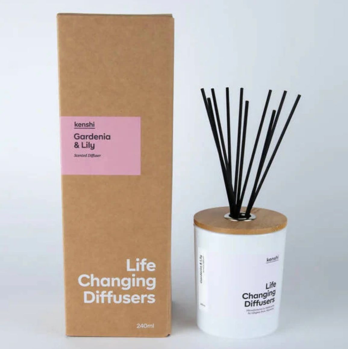 KENSHI - Diffuser 240ml - Gardenia &amp; Lily