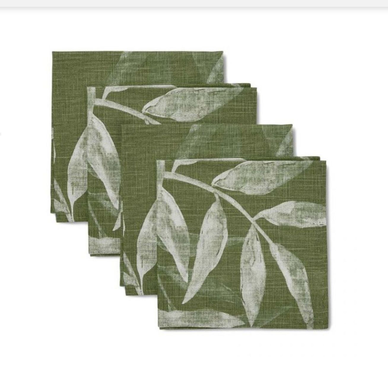 MADRAS LINK - Napkin Set/4 45x45cm - Woodlands Green