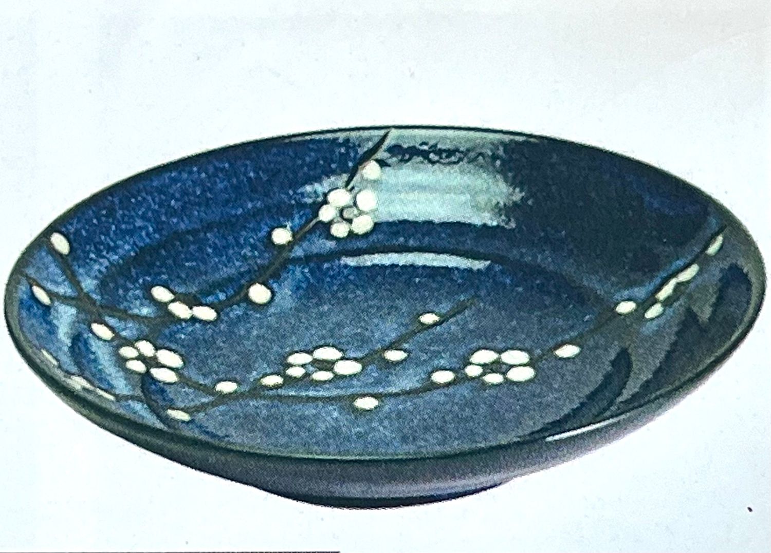 CONCEPT JAPAN - SOUSHUN - DINNER PLATE - BLUE 23cm(D) X 5cm(H)  (HG-09)