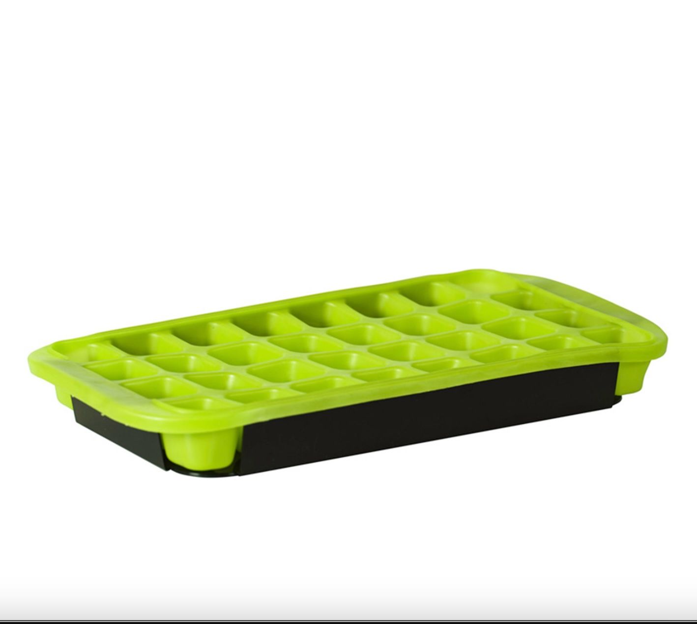 AVANTI - Ice Cube Tray 32cup with tray Green - Silicone